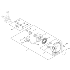 RECOIL STARTER, PULLEY spare parts