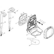 BACKPACK HARNESS spare parts