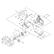 CHAIN BRAKE spare parts