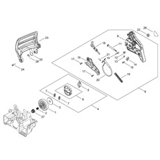 CHAIN BRAKE spare parts