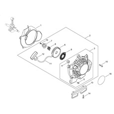 RECOIL STARTER spare parts