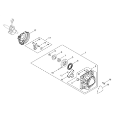 RECOIL STARTER, PULLEY spare parts