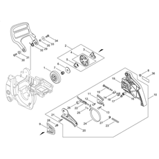 CHAIN BRAKE spare parts