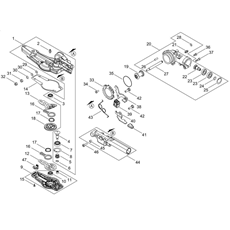 GEAR CASE spare parts