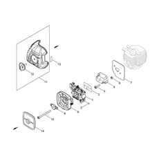 AIR CLEANER, CARBURETOR spare parts