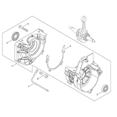 CRANKCASE spare parts