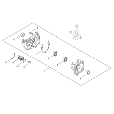 CRANKCASE spare parts