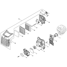 AIR CLEANER, CARBURETOR spare parts