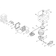 AIR CLEANER, CARBURETOR spare parts