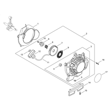 RECOIL STARTER, PULLEY spare parts