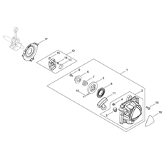 RECOIL STARTER, PULLEY spare parts