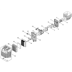 AIR CLEANER, CARBURETOR spare parts