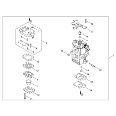 CARBURETOR spare parts