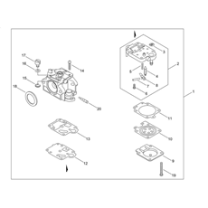 CARBURETOR spare parts