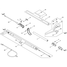 MAIN PIPE, HANDLE spare parts