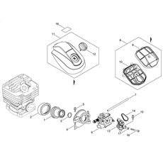 AIR CLEANER, CARBURETOR spare parts