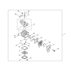 CARBURETOR spare parts