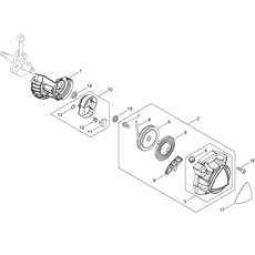 RECOIL STARTER, PULLEY spare parts