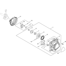 RECOIL STARTER, PULLEY spare parts