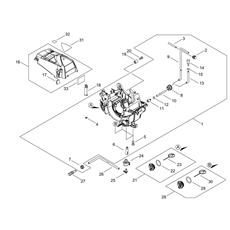 ENGINE COVER spare parts