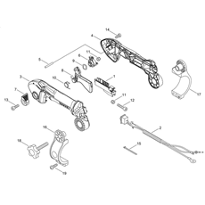 THROTTLE spare parts