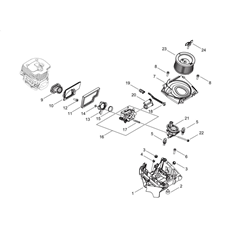 AIR CLEANER, CARBURETOR spare parts