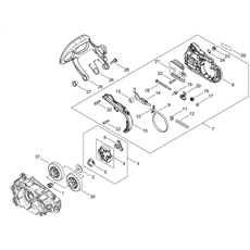 CHAIN BRAKE spare parts