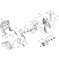 CHAIN BRAKE spare parts