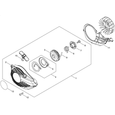 RECOIL STARTER spare parts