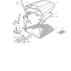 GRASS-CATCHER HIGH END - 260 LT spare parts