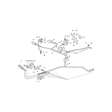 BRAKE AND GEARBOX CONTROLS - HYDROGEAR spare parts