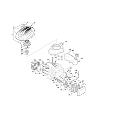 ENGINE - CARBURETTOR , TANK spare parts