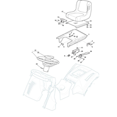 SEAT & STEERING WHEEL spare parts