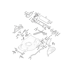 DECK AND HEIGHT ADJUSTING spare parts