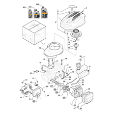 ENGINE - CARBURETTOR , TANK spare parts