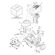 ENGINE - CARBURETTOR , TANK spare parts