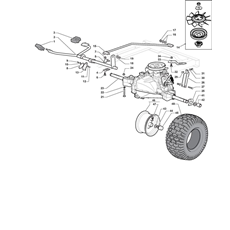 HYDROSTATIC TRANSMISSION - HYDROGEAR spare parts