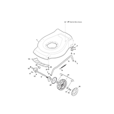 DECK AND HEIGHT ADJUSTING spare parts