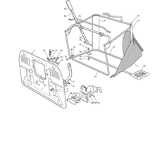 GRASSCATCHER , MANUAL LIFTING spare parts