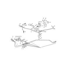 BRAKE AND GEARBOX CONTROLS - HYDROGEAR spare parts