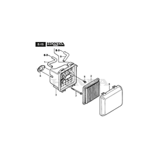 AIR CLEANER spare parts