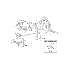 TUFF TORQ TRANSMISSION WITH ELECTROMAGNETIC CLUTCH spare parts