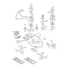 CUTTING PLATE WITH ELECTROMAGNETIC CLUTCH spare parts