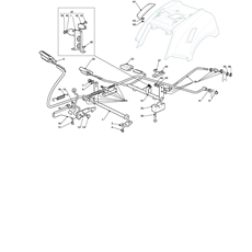 BRAKE AND GEARBOX CONTROLS - HYDROGEAR spare parts