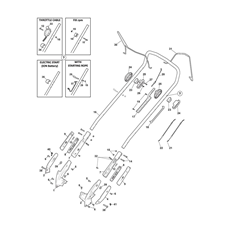 HANDLE, UPPER PART spare parts