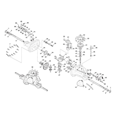 TRANSMISSION UNIT, LXHT20 spare parts