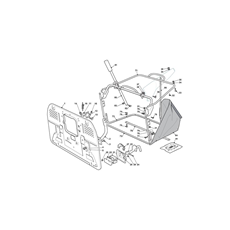 GRASSCATCHER , MANUAL LIFTING spare parts