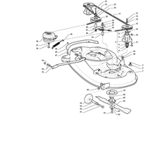 CUTTING PLATE WITH ELECTROMAGNETIC CLUTCH spare parts