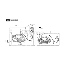 RECOIL STARTER spare parts