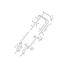 HANDLE, UPPER PART spare parts